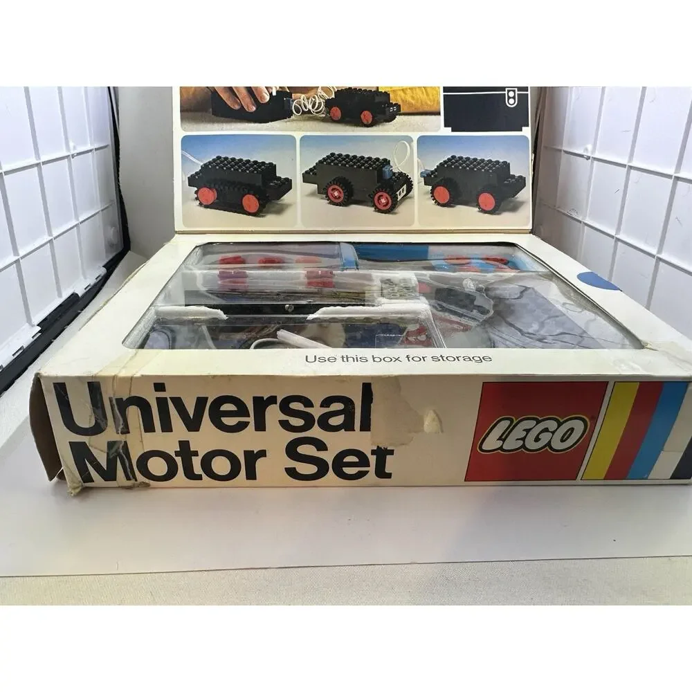 Lego 901 Basic Universal Motor Set 1976 Complete Retired 4.5V Pre-owned